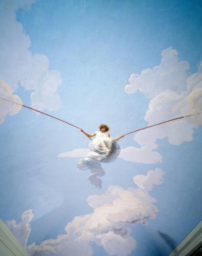 Girl on a Swing by Peter Pajetta