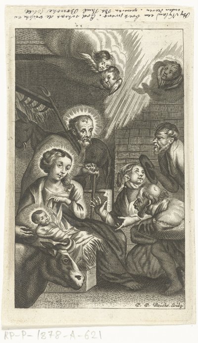 The Adoration of the Shepherds by Peter Paul Bouché
