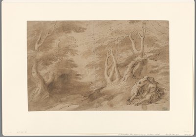 Landscape with Lovers by Peter Paul Rubens (school of)