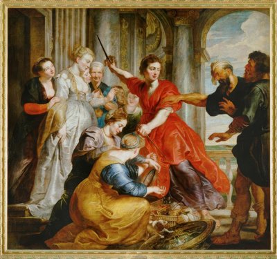 Achilles among the Daughters of Lycomedes by Peter Paul Rubens
