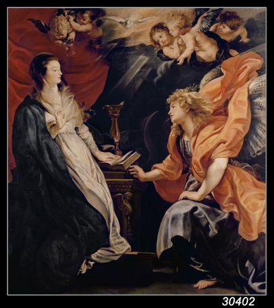 Annunciation by Peter Paul Rubens