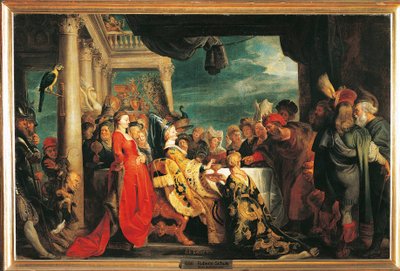 Alboin and Rosamunde by Peter Paul Rubens
