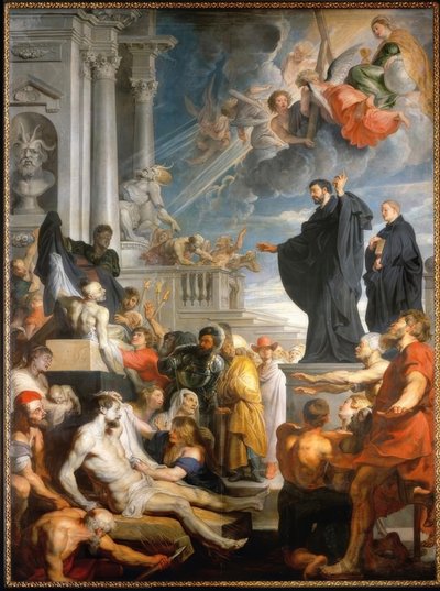 The Miracle of St. Francis Xavier by Peter Paul Rubens