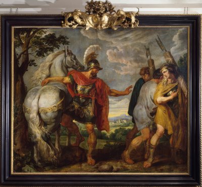 Decius M., Farewell / Painting by Rubens by Peter Paul Rubens