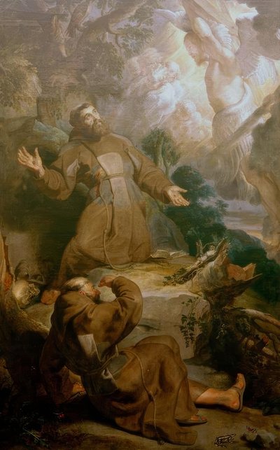 The Stigmatization of St. Francis by Peter Paul Rubens