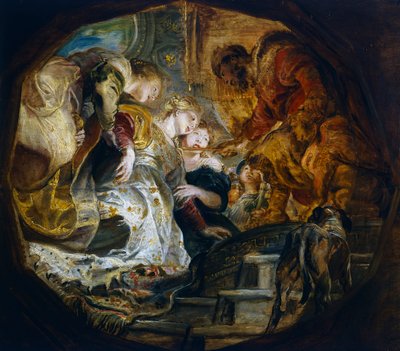 Esther before Ahasuerus by Peter Paul Rubens