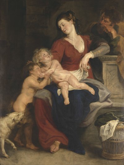 Holy Family with the Basket by Peter Paul Rubens