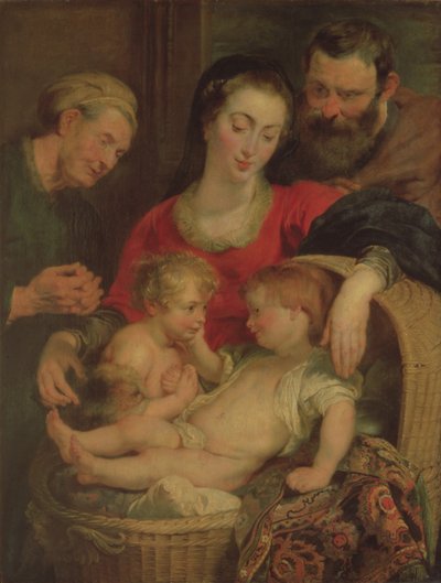 Holy Family of the Basket by Peter Paul Rubens