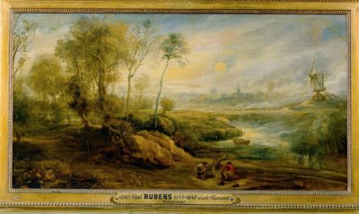 Landscape with Bird Catchers by Peter Paul Rubens