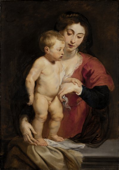 Madonna and Child, ca. 1615-1618 by Peter Paul Rubens