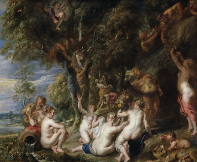 Nymphs and Satyrs, c. 1615 by Peter Paul Rubens
