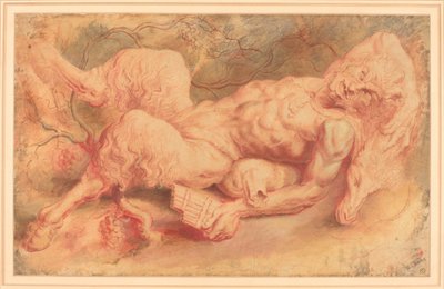 Pan Reclining, possibly c. 1610 by Peter Paul Rubens