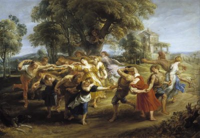 Peasant Dance by Peter Paul Rubens