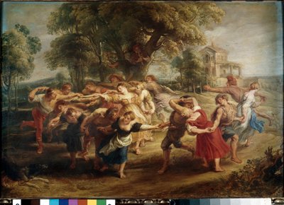 Peasant dance by Peter Paul Rubens