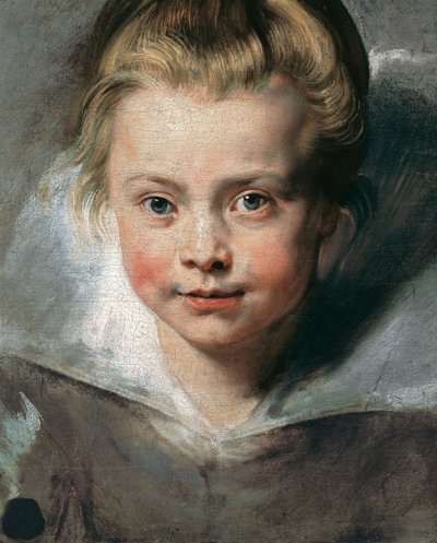 Portrait of Clara Serena Rubens by Peter Paul Rubens
