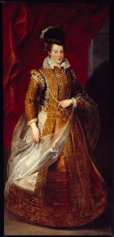Portrait of Joan of Austria by Peter Paul Rubens