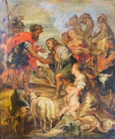 Reconciliation of Esau and Jacob by Peter Paul Rubens