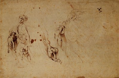 Study of Medea Slaying Her Children by Peter Paul Rubens