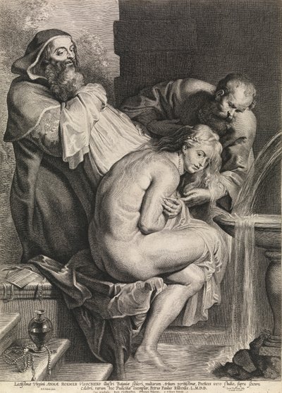 Suzanne and the Old Men by Peter Paul Rubens