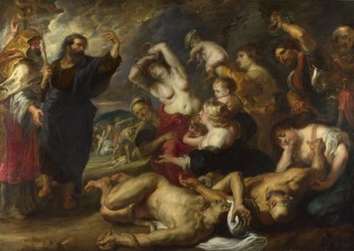 The Brazen Serpent, 1635-1640 by Peter Paul Rubens