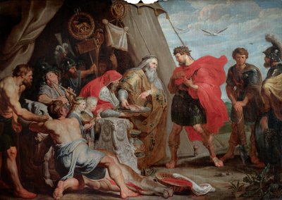 The Interpretation of the Victim by Peter Paul Rubens