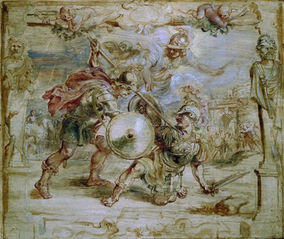The Death of Hector, 1630-1635 by Peter Paul Rubens