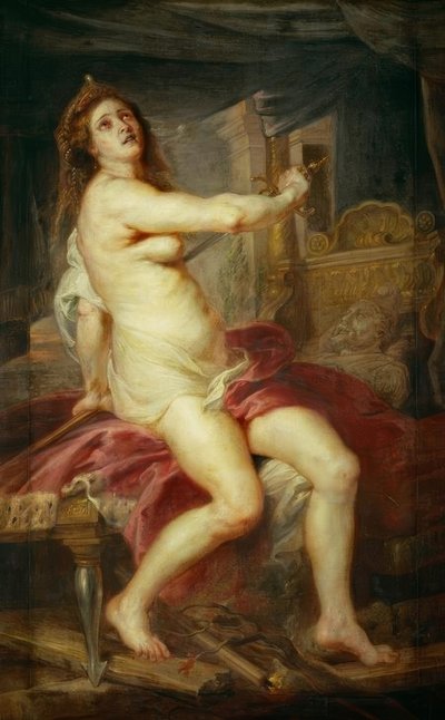 Death of Dido by Peter Paul Rubens