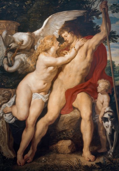 Venus and Adonis by Peter Paul Rubens
