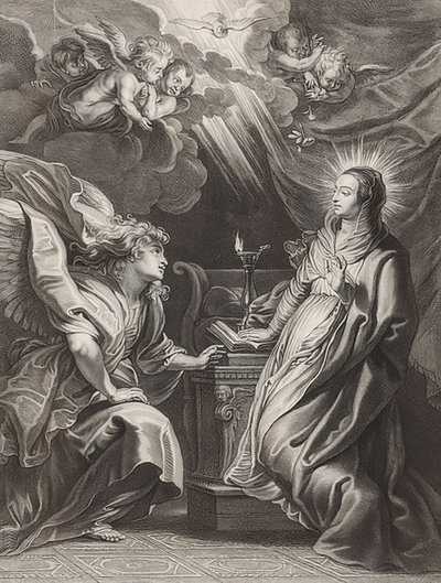 Annunciation by Peter Paul Rubens