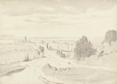 Distant View of a Town by Peter Rashleigh