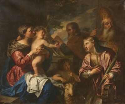 The Mystic Marriage of St. Catherine by Peter Thys