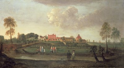 Little Haugh Hall, Suffolk by Peter Tillemans