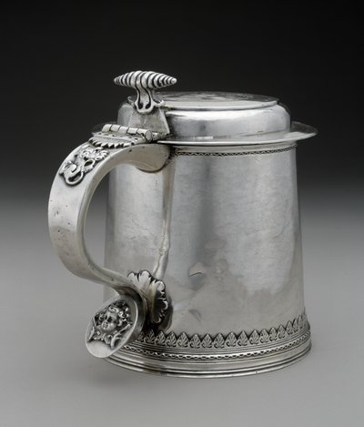 Tankard, c. 1710 by Peter Van Dyck