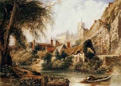 Knaresborough by Peter de Wint