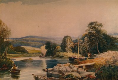 On the Teify, Cardiganshire by Peter de Wint