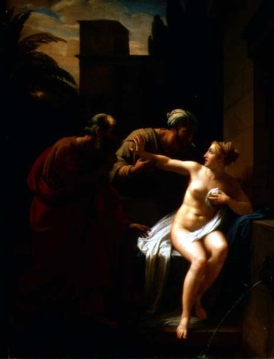 Susanna and the Elders by Petr Vasilievich Basin