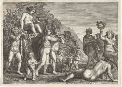 Triumph of Bacchus by Petrus Clouwet (possibly)