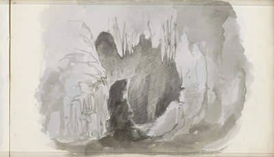 Stalactite Cave by Petrus Johannes Schotel