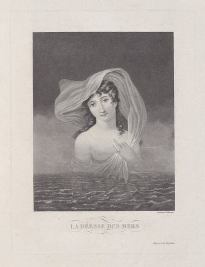 The Goddess of the Seas by Philibert Louis Debucourt