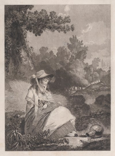 Pauvre Annette by Philibert Louis Debucourt