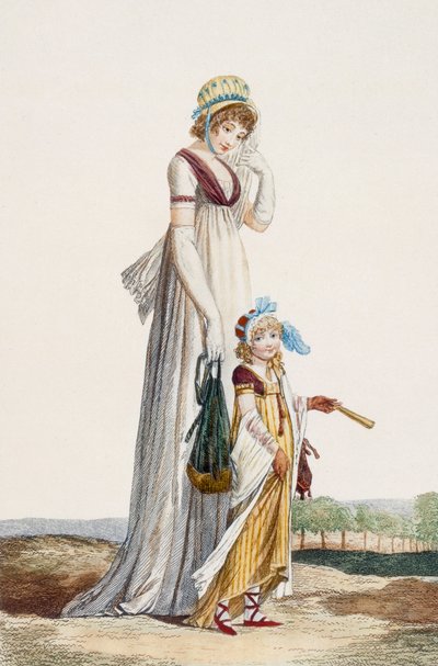 Young Mother and Child by Philibert Louis Debucourt