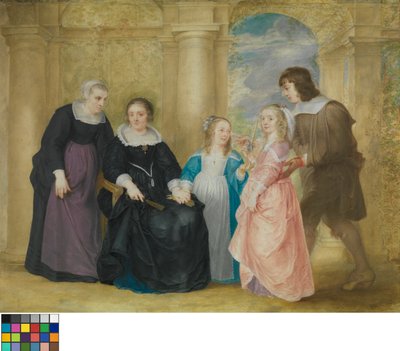 Portrait of a Family by Philip Fruytiers