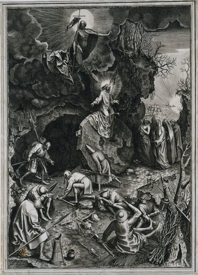 The Resurrection of Christ by Philip Galle