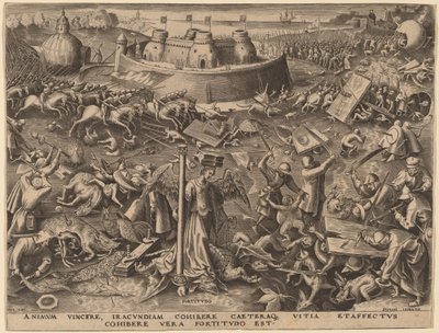 Fortitude by Philip Galle after Pieter Bruegel the Elder