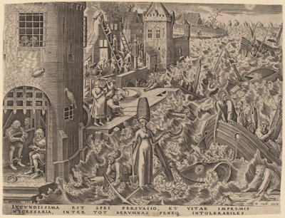 Hope by Philip Galle after Pieter Bruegel the Elder