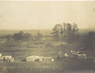 The Grounds Looking Towards Penge by Philip Henry Delamotte