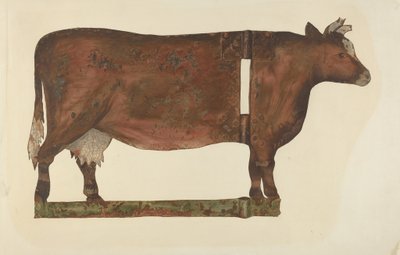 Cow Weather Vane by Philip Johnson