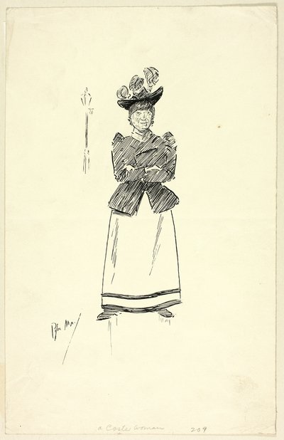 A Coster Woman by Philip William May