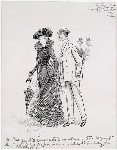 Mrs Jones by Philip William May