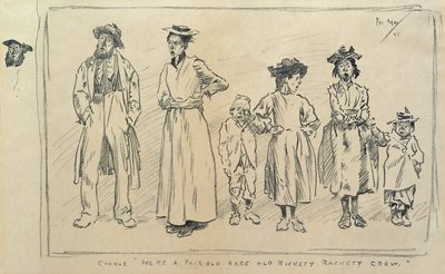 Rickety, Rackety Crew by Philip William May